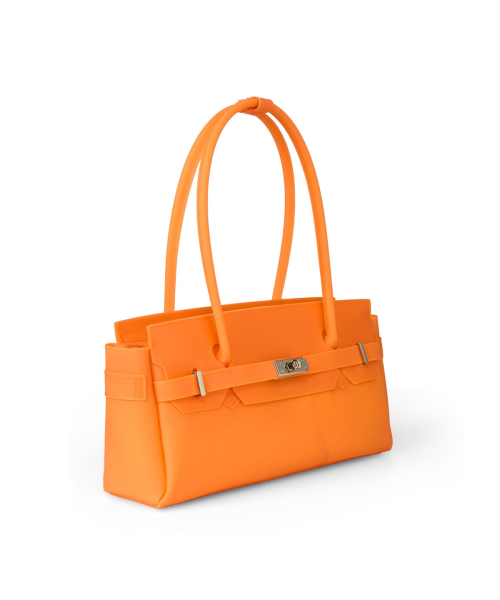 DEINET(ダイニット)の「JELLY TWO-WAY BAG IN ORANGE(ショルダーバッグ・レディース・その他・FREE)」の2枚目の写真