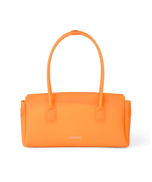 DEINET(ダイニット)の「JELLY TWO-WAY BAG IN ORANGE(ショルダーバッグ・レディース・その他・FREE)」の3枚目の写真