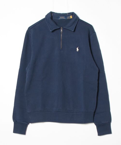 POLO RALPH LAUREN(ポロ ラルフ ローレン)の「ループバック フリース カラード スウェットシャツ(スウェット・メンズ・ネイビー系1・M/S/L)」の3枚目の写真