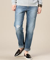 BEAUTY&YOUTH UNITED ARROWS | BY RED CARD ダメージデニムパンツ◆(デニムパンツ)