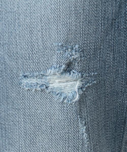BEAUTY&YOUTH UNITED ARROWS(ビューティーアンドユースユナイテッドアローズ)の「BY RED CARD ダメージデニムパンツ◆(デニムパンツ・レディース・ネイビー・22/23)」の10枚目の写真
