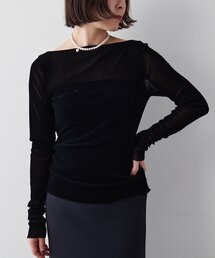 Whim Gazette（ウィムガゼット）の「フロッキーギャザープルオーバー（Tシャツ/カットソー）」