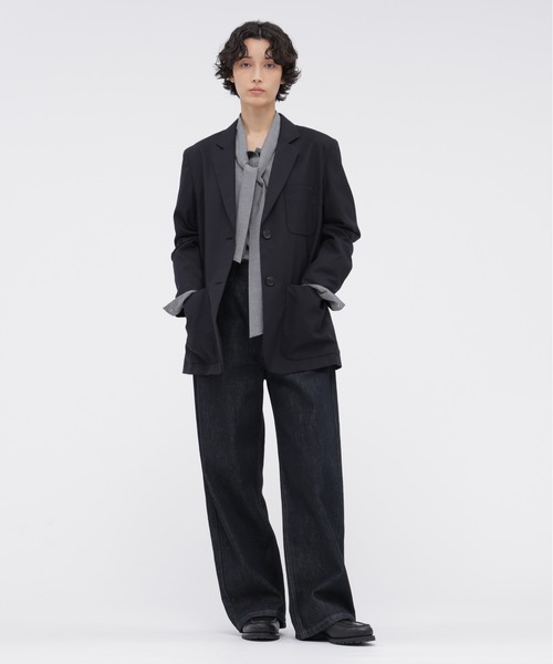 MARGARET HOWELL(マーガレットハウエル)の「BASIC DENIM(デニムパンツ・レディース・インディゴブルー・1/2)」の2枚目の写真