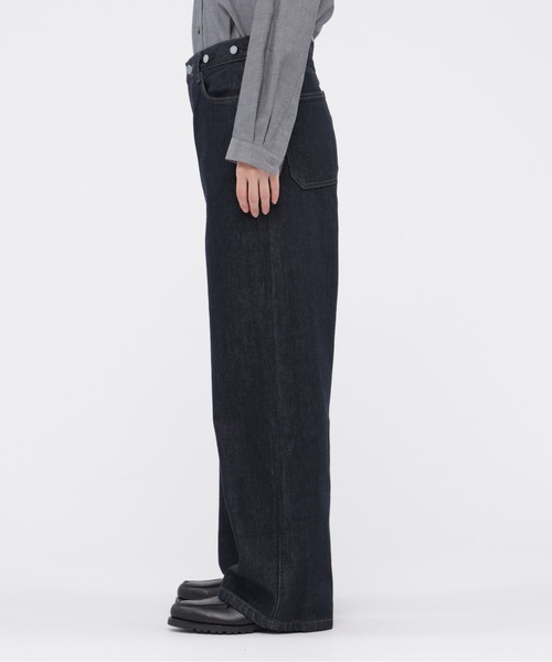 MARGARET HOWELL(マーガレットハウエル)の「BASIC DENIM(デニムパンツ・レディース・インディゴブルー・1/2)」の3枚目の写真