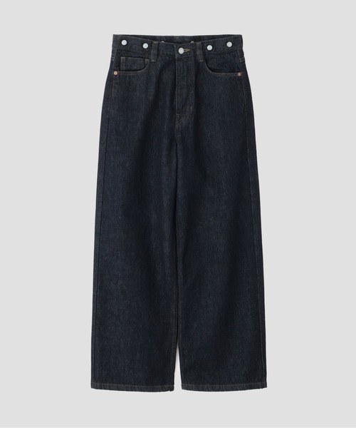 MARGARET HOWELL(マーガレットハウエル)の「BASIC DENIM(デニムパンツ・レディース・インディゴブルー・1/2)」の4枚目の写真
