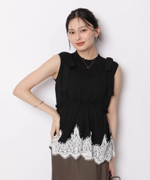 イレヘムレースプリーツキャミ