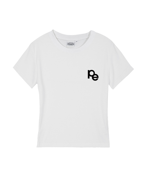 PRIMATE(プライメイト)の「PIVOT レディース スリムフィット 半袖Tシャツ 5 COLORS(Tシャツ/カットソー・レディース・ホワイト/ブラック/カーキ/クリーム/チャコール・SMALL/MEDIUM/LARGE)」の1枚目の写真