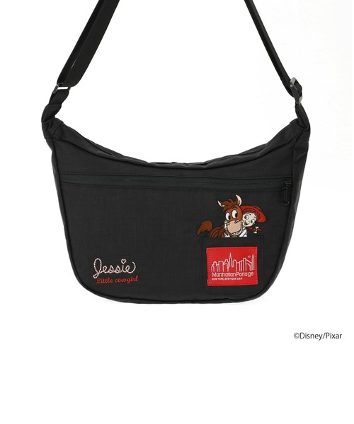 Manhattan Portage(マンハッタンポーテージ)の「DUET SHOULDER BAG 500D CORDURA / TOY / 26(ショルダーバッグ・レディース・ブラック・SMALL)」の2枚目の写真