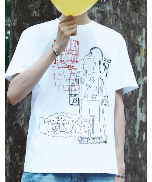 LORES(ロアス)の「Society Tee - White(Tシャツ/カットソー・メンズ・その他・MEDIUM/LARGE/SMALL)」の3枚目の写真