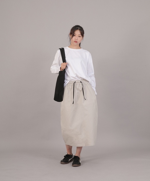 SAINTCREW(セントクルー)の「ポケットレスビッグサイズトラペーズエコバッグBPL-164ブラック(エコバッグ/サブバッグ・レディース・その他・フリー)」の10枚目の写真