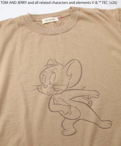 GOOD ROCK SPEED(グッドロックスピード)の「TOM&JERRY / カットソー(Tシャツ/カットソー・レディース・ライトベージュ・FREE)」の12枚目の写真