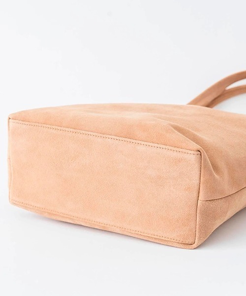 kalsac(カルサック)の「SIMPLE LEATHER TOTE SUEDE(トートバッグ・レディース・キャメル・ONE SIZE)」の3枚目の写真