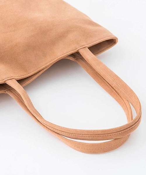 kalsac(カルサック)の「SIMPLE LEATHER TOTE SUEDE(トートバッグ・レディース・キャメル・ONE SIZE)」の4枚目の写真