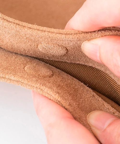 kalsac(カルサック)の「SIMPLE LEATHER TOTE SUEDE(トートバッグ・レディース・キャメル・ONE SIZE)」の6枚目の写真
