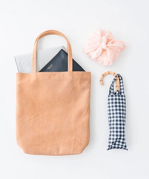 kalsac(カルサック)の「SIMPLE LEATHER TOTE SUEDE(トートバッグ・レディース・キャメル・ONE SIZE)」の8枚目の写真