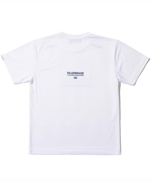 reversal.dogi.design.works(リバーサル・ドーギ・デザイン・ワークス)の「<reversal/リバーサル>PILGRIMAGE BIG MARK DRY TEE(Tシャツ/カットソー・メンズ・ホワイト/ブラック・XL/L/M/2XL)」の4枚目の写真