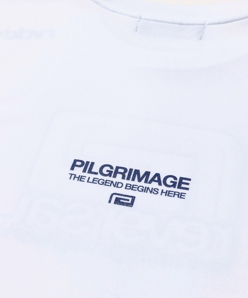 reversal.dogi.design.works(リバーサル・ドーギ・デザイン・ワークス)の「<reversal/リバーサル>PILGRIMAGE BIG MARK DRY TEE(Tシャツ/カットソー・メンズ・ホワイト/ブラック・XL/L/M/2XL)」の6枚目の写真