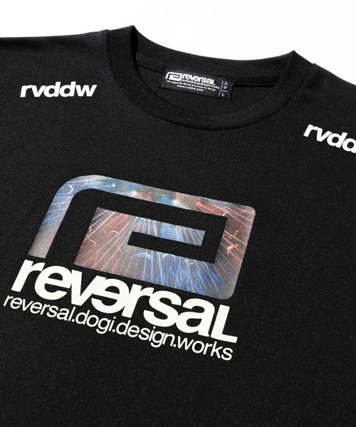 reversal.dogi.design.works(リバーサル・ドーギ・デザイン・ワークス)の「<reversal/リバーサル>PILGRIMAGE BIG MARK DRY TEE(Tシャツ/カットソー・メンズ・ホワイト/ブラック・XL/L/M/2XL)」の11枚目の写真