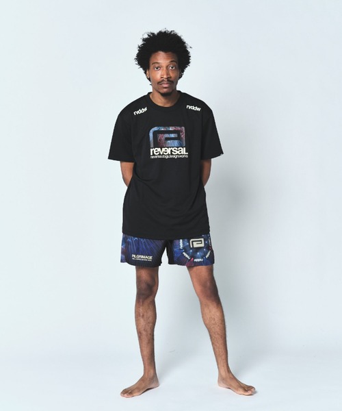 reversal.dogi.design.works(リバーサル・ドーギ・デザイン・ワークス)の「<reversal/リバーサル>PILGRIMAGE BIG MARK DRY TEE(Tシャツ/カットソー・メンズ・ホワイト/ブラック・XL/L/M/2XL)」の13枚目の写真