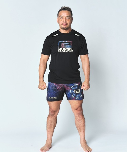 reversal.dogi.design.works(リバーサル・ドーギ・デザイン・ワークス)の「<reversal/リバーサル>PILGRIMAGE BIG MARK DRY TEE(Tシャツ/カットソー・メンズ・ホワイト/ブラック・XL/L/M/2XL)」の16枚目の写真