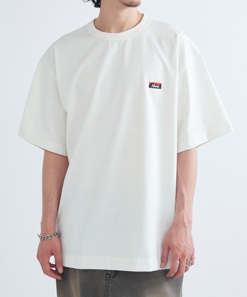 NANGA(ナンガ)の「【NANGA】ECO HYBRID BOX LOGO EMBROIDERY TEE(Tシャツ/カットソー・メンズ・ホワイト/アッシュグレー/ブラック・S/M/L/XL)」の15枚目の写真