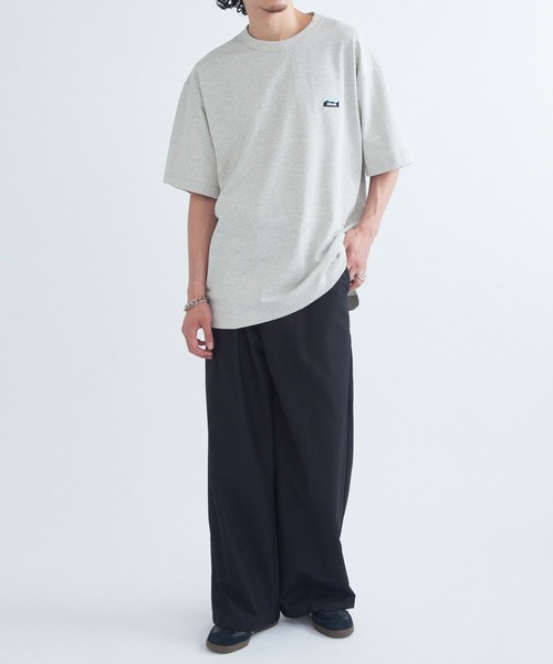 NANGA(ナンガ)の「【NANGA】ECO HYBRID BOX LOGO EMBROIDERY TEE(Tシャツ/カットソー・メンズ・ホワイト/アッシュグレー/ブラック・S/M/L/XL)」の13枚目の写真
