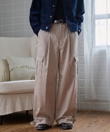 sedacle（セダクル）の「Wide Cargo Chino Pants／ワイドカーゴチノパンツ（チノパンツ）」