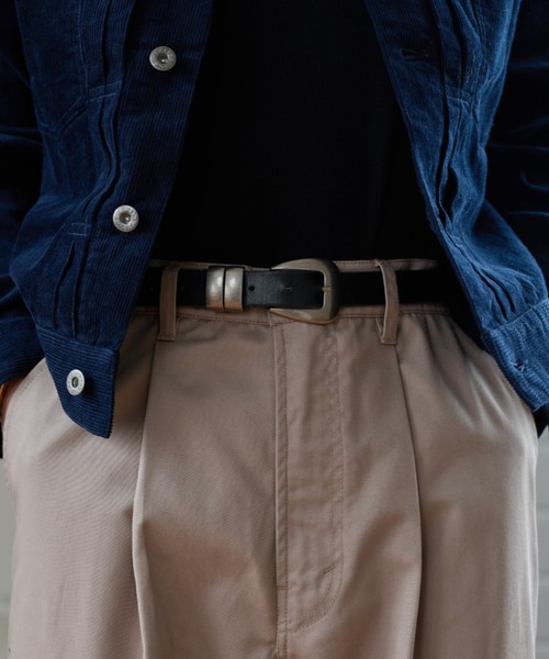 sedacle(セダクル)の「Wide Cargo Chino Pants/ワイドカーゴチノパンツ(チノパンツ・メンズ・ベージュ/ブラック・MEDIUM/LARGE/SMALL)」の14枚目の写真