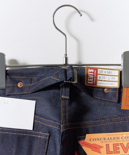 LEVI'S VINTAGE CLOTHING(リーバイスビンテージクロージング)の「LEVI'S/リーバイス 1937 501 1937年モデル 復刻 ビンテージ ヴィンテージ デニムパンツ メンズ レディース 2026年 秋 秋服 冬 冬服(デニムパンツ・メンズ・ブルー・38/36/34/32)」の4枚目の写真