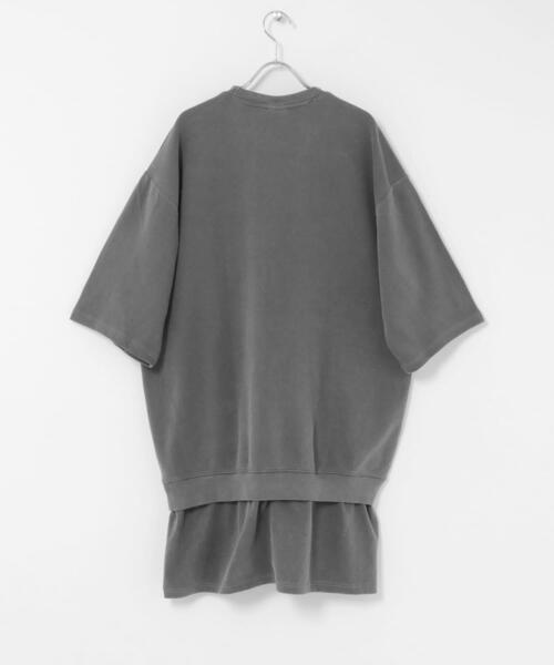 THE GOODLAND MARKET(ザグッドランドマーケット)の「That’s The DRESS Relax(ワンピース・レディース・ダークグレー/ライトブルー・ONE)」の13枚目の写真