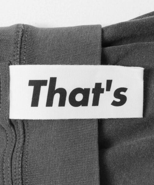 THE GOODLAND MARKET(ザグッドランドマーケット)の「That’s The DRESS Relax(ワンピース・レディース・ダークグレー/ライトブルー・ONE)」の15枚目の写真