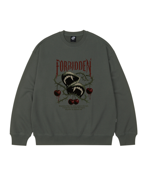 WILDROCK(ワイルドロック)の「Forbidden Lips オーバーサイズ スウェット_9 COL(スウェット・メンズ・ブラック/ベージュ/ネイビー/ブラウン/ピンク/ブルー/アイボリー/ダークグレー/チャコール・SMALL/MEDIUM/LARGE)」の13枚目の写真