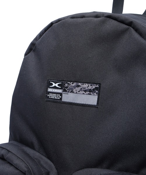 XLARGE(エクストララージ)の「DOUBLE POCKET DAYPACK(バックパック/リュック・メンズ・ブラック・ONE SIZE)」の7枚目の写真