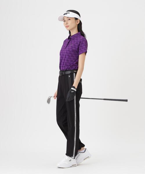 MASTER BUNNY EDITION(マスターバニーエディション)の「ドビー凹凸ストライプパンツ (WOMENS)(その他パンツ・レディース・ブラック/ブラウン・MEDIUM/SMALL/LARGE)」の3枚目の写真