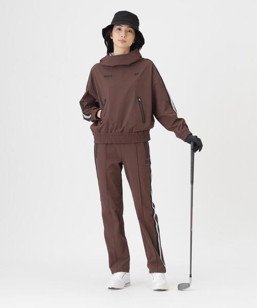 MASTER BUNNY EDITION(マスターバニーエディション)の「ドビー凹凸ストライプパンツ (WOMENS)(その他パンツ・レディース・ブラック/ブラウン・MEDIUM/SMALL/LARGE)」の8枚目の写真