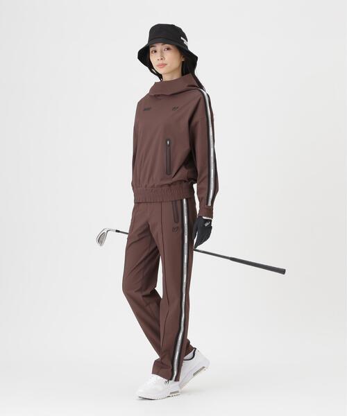 MASTER BUNNY EDITION(マスターバニーエディション)の「ドビー凹凸ストライプパンツ (WOMENS)(その他パンツ・レディース・ブラック/ブラウン・MEDIUM/SMALL/LARGE)」の9枚目の写真