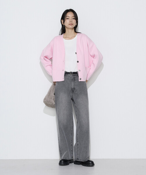 COMME CA Wardrobe(コムサワードローブ)の「12oz デニムパンツ(デニムパンツ・レディース・ネイビー/ブラック・9号/7号/11号)」の3枚目の写真
