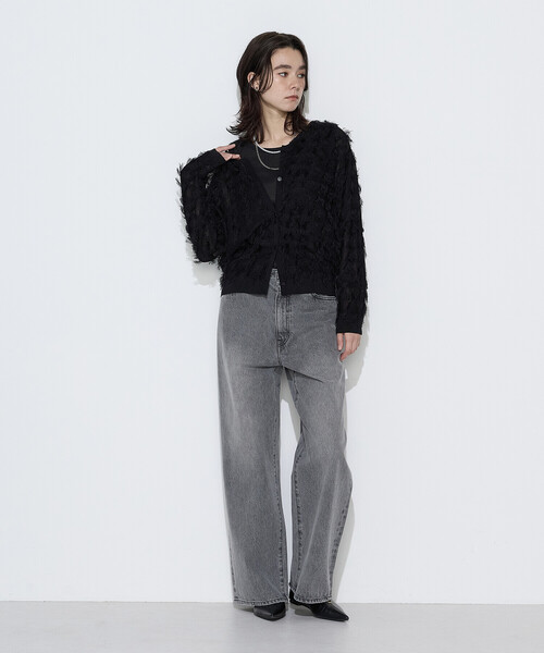COMME CA Wardrobe(コムサワードローブ)の「12oz デニムパンツ(デニムパンツ・レディース・ネイビー/ブラック・9号/7号/11号)」の4枚目の写真