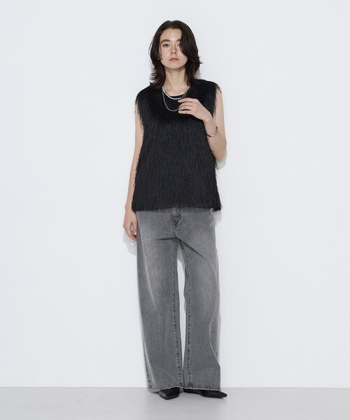 COMME CA Wardrobe(コムサワードローブ)の「12oz デニムパンツ(デニムパンツ・レディース・ネイビー/ブラック・9号/7号/11号)」の5枚目の写真