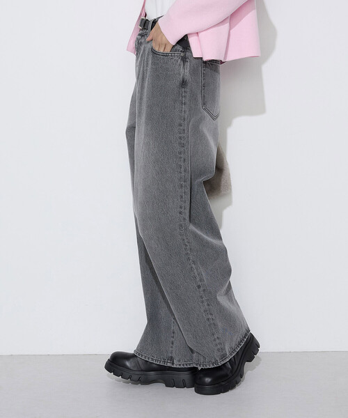 COMME CA Wardrobe(コムサワードローブ)の「12oz デニムパンツ(デニムパンツ・レディース・ネイビー/ブラック・9号/7号/11号)」の7枚目の写真