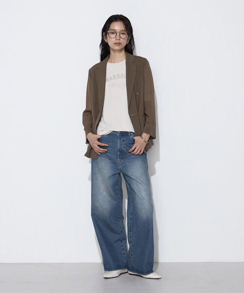 COMME CA Wardrobe(コムサワードローブ)の「12oz デニムパンツ(デニムパンツ・レディース・ネイビー/ブラック・9号/7号/11号)」の9枚目の写真