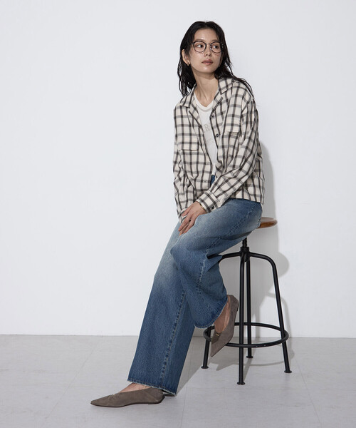 COMME CA Wardrobe(コムサワードローブ)の「12oz デニムパンツ(デニムパンツ・レディース・ネイビー/ブラック・9号/7号/11号)」の11枚目の写真