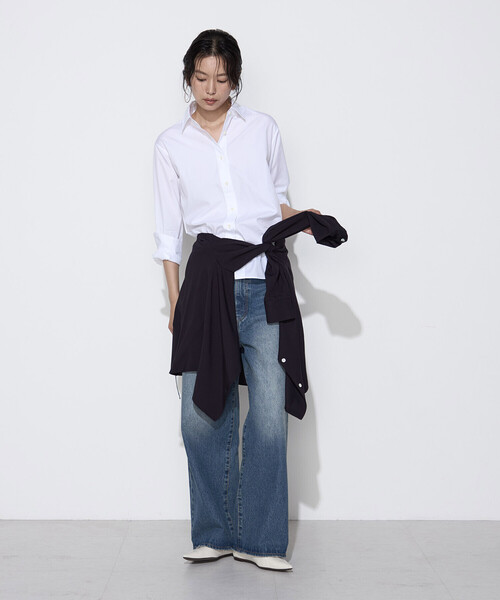 COMME CA Wardrobe(コムサワードローブ)の「12oz デニムパンツ(デニムパンツ・レディース・ネイビー/ブラック・9号/7号/11号)」の13枚目の写真