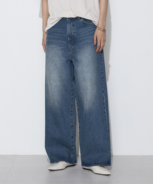 COMME CA Wardrobe(コムサワードローブ)の「12oz デニムパンツ(デニムパンツ・レディース・ネイビー/ブラック・9号/7号/11号)」の17枚目の写真