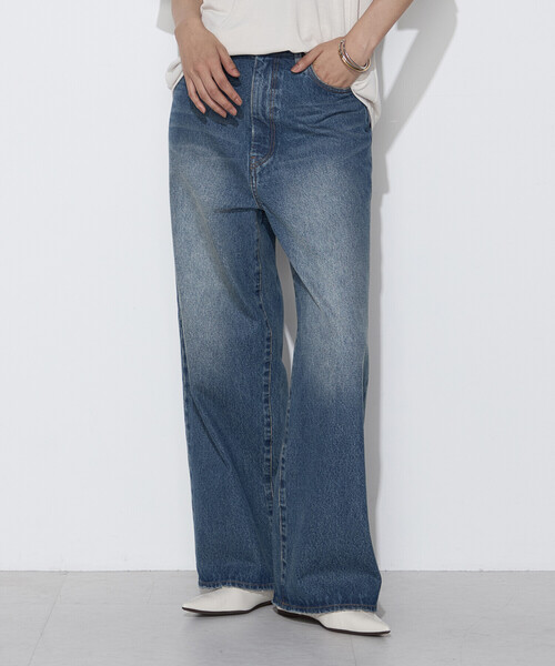 COMME CA Wardrobe(コムサワードローブ)の「12oz デニムパンツ(デニムパンツ・レディース・ネイビー/ブラック・9号/7号/11号)」の18枚目の写真