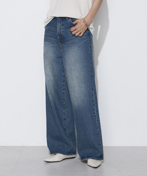 COMME CA Wardrobe(コムサワードローブ)の「12oz デニムパンツ(デニムパンツ・レディース・ネイビー/ブラック・9号/7号/11号)」の19枚目の写真