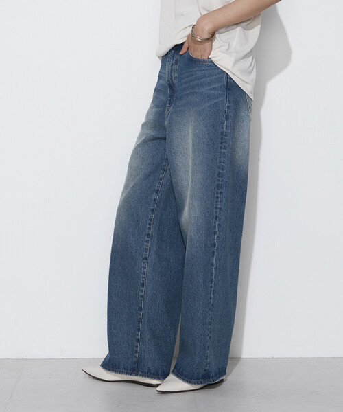 COMME CA Wardrobe(コムサワードローブ)の「12oz デニムパンツ(デニムパンツ・レディース・ネイビー/ブラック・9号/7号/11号)」の20枚目の写真