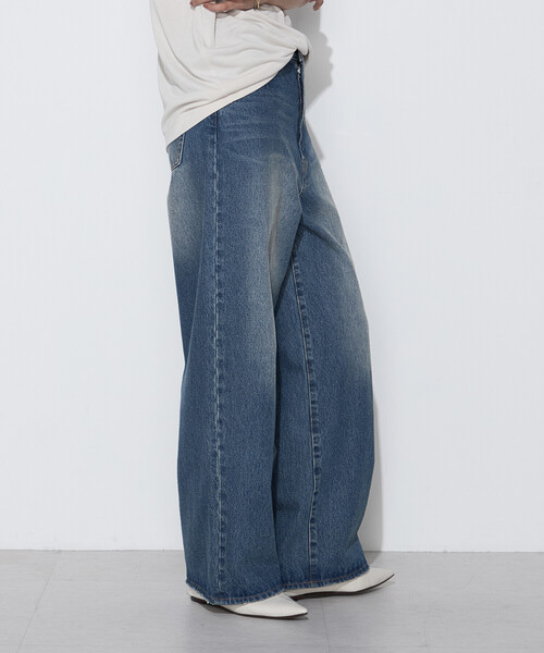COMME CA Wardrobe(コムサワードローブ)の「12oz デニムパンツ(デニムパンツ・レディース・ネイビー/ブラック・9号/7号/11号)」の21枚目の写真