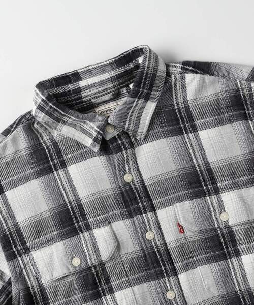 Levi's(リーバイス)の「Levi's JACKSON WORKER チェックシャツ(シャツ/ブラウス・メンズ・グレー・03/04/05)」の5枚目の写真