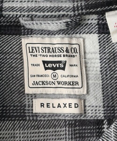 Levi's(リーバイス)の「Levi's JACKSON WORKER チェックシャツ(シャツ/ブラウス・メンズ・グレー・03/04/05)」の10枚目の写真